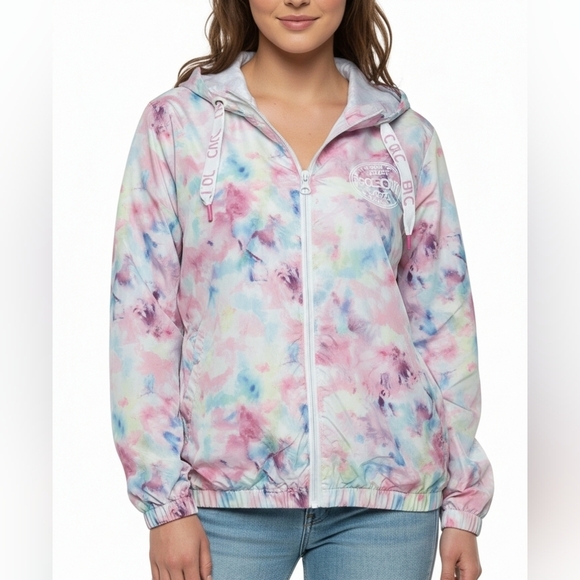 grand beach club Jackets & Blazers - 4/20$ ➡️ Grand Club Beach Tie-Dye Hooded Jacket